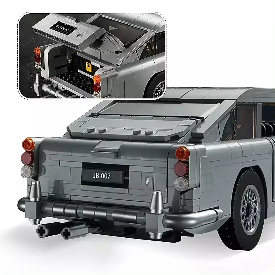 10262 MOC James Bond 007 Aston Martin DB5 Building Blocks Creator Expert 1295pcs