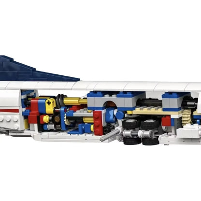 10318 MOC Concorde Building Blocks ICONS 2083pcs Supersonic Plane