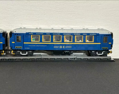 21344 MOC The Orient Express Train Building Blocks Ideas 2540pcs