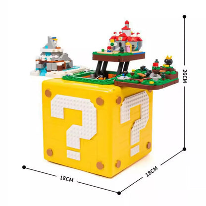 71395 Super Mario 64 Question Mark Block Building Blocks Super Mario 2064pcs
