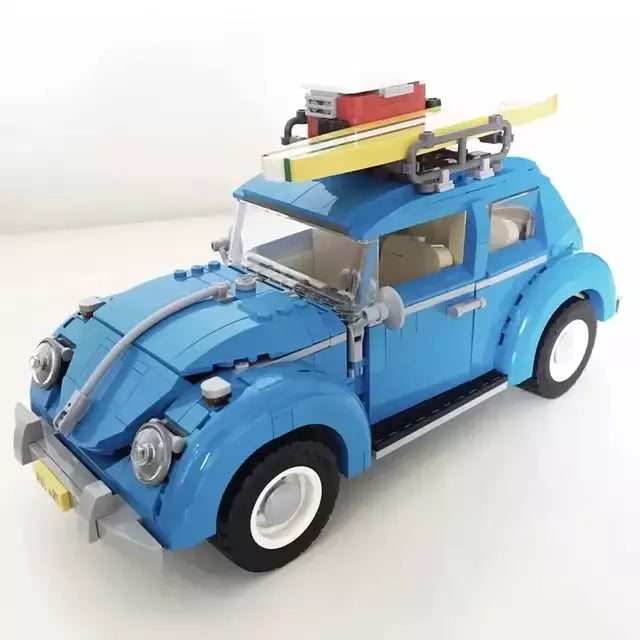 10252 MOC Volkswagen Beetle Building Blocks Creator Expert 1167pcs