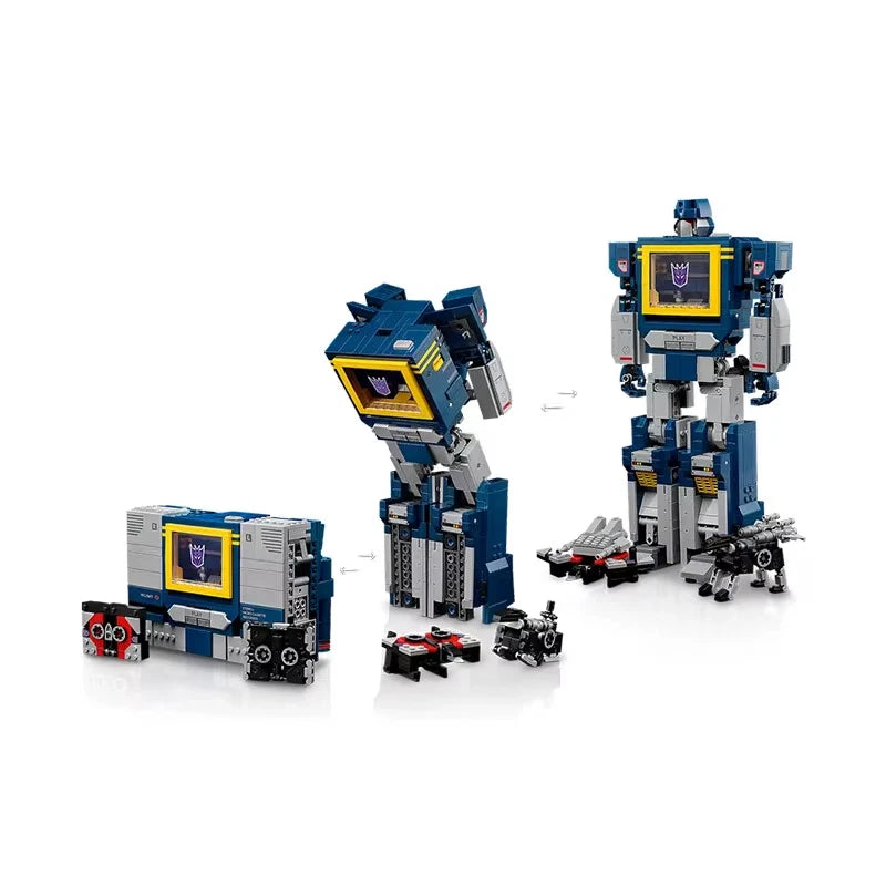 10358 MOC Transformers: Soundwave Building Blocks Icons 1505pcs