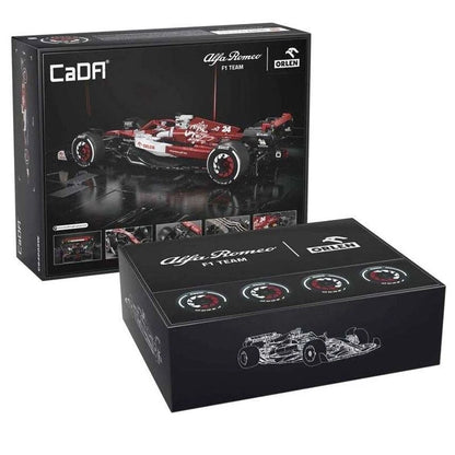 CaDA Alfa Romeo F1 Team Orlen C64005W – 1:8 Large-Scale Formula Display Set (1868pcs, Official Box)