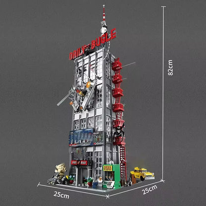 76178 MOC Daily Bugle Building Blocks with 25 Figures Spiderman 3789pcs