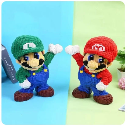 35cm Giant Super Mario Small Particle Building Blocks Adults Kids Puzzle Gift