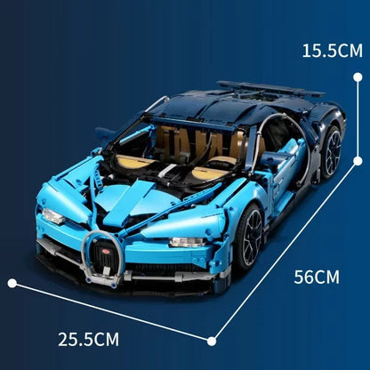42083 MOC Bugatti Chiron Building Blocks Technic 3599pcs