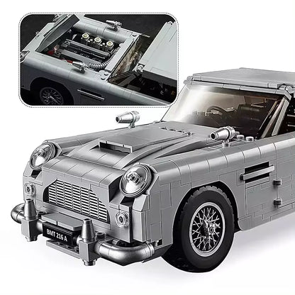 10262 MOC James Bond 007 Aston Martin DB5 Building Blocks Creator Expert 1295pcs