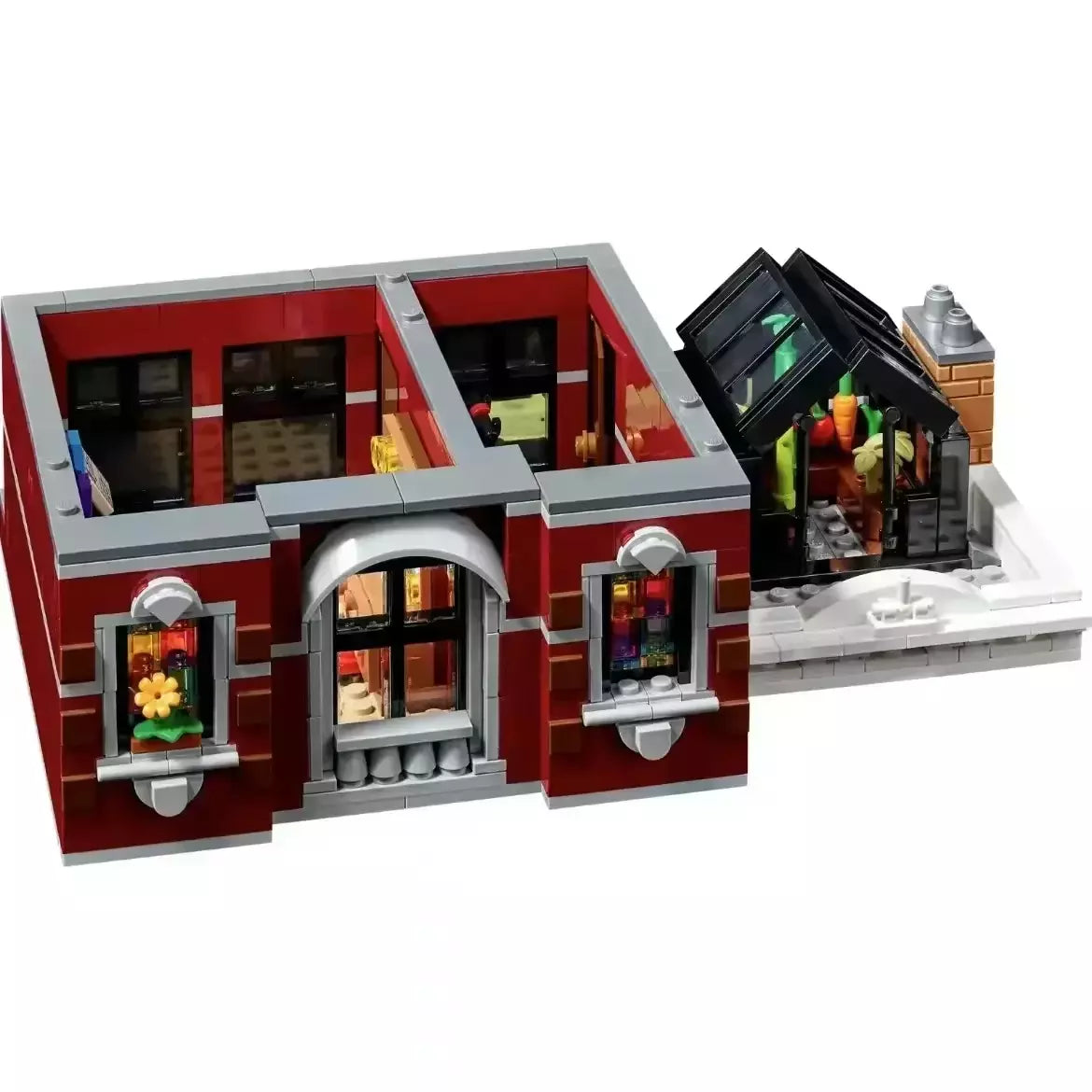 10312 MOC Jazz Club with 8 Mini Figures Building Blocks Icons 2899pcs