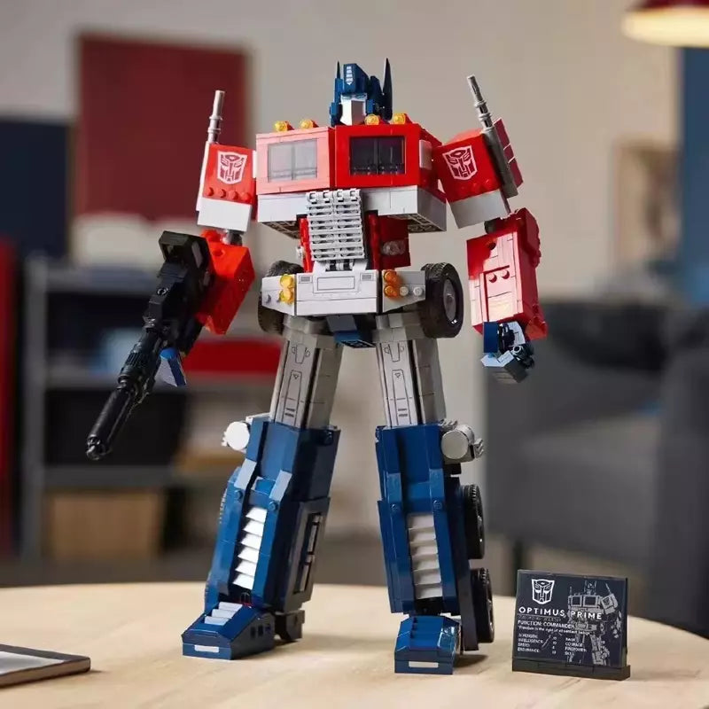 10302 MOC Optimus Prime Building Blocks Icons 1508pcs