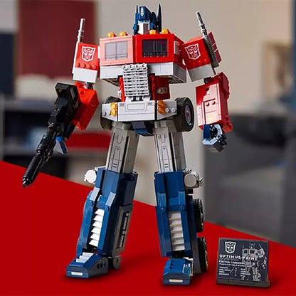 10302 MOC Optimus Prime Building Blocks Icons 1508pcs