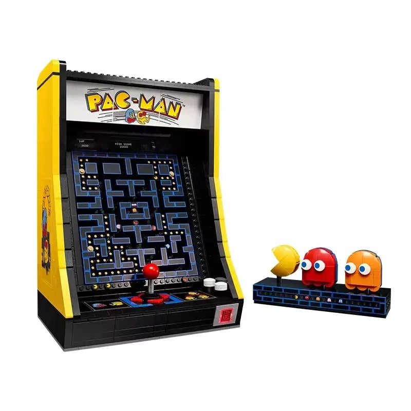 10323 MOC PAC-MAN Arcade Building Blocks Icons 2651pcs