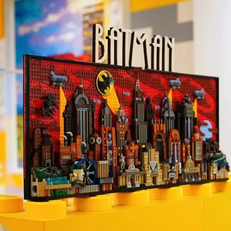 76271 MOC Batman: The Animated Series Gotham City Building Blocks Batman 4210pcs