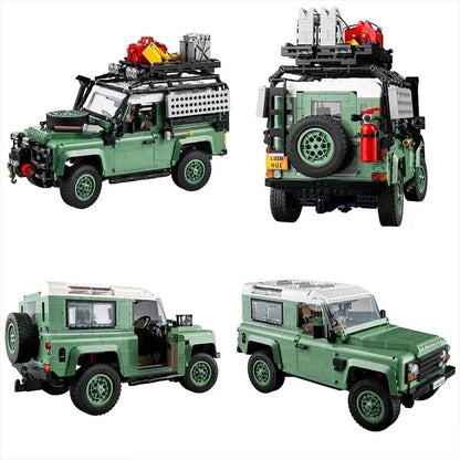 10317 MOC Land Rover Classic Defender 90 Building Blocks Icons 2336pcs