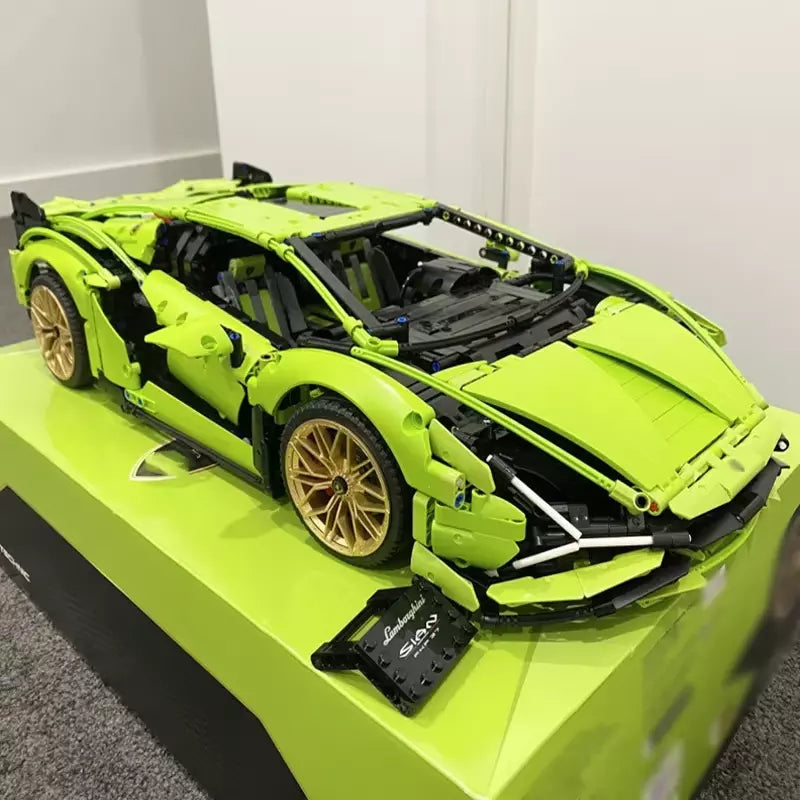 42115 MOC Lamborghini Sián FKP 37 Building Blocks Technic 3696pcs