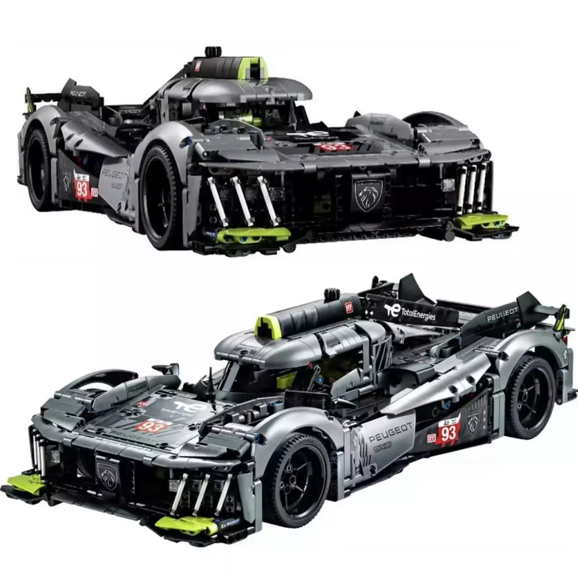 42156 PEUGEOT 9X8 24H Le Mans Hybrid Hypercar Building Blocks Technic 1775pc
