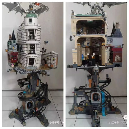 76417 MOC Gringotts Wizarding Bank – Collectors Edition Building Blocks Harry Potter 4803pcs