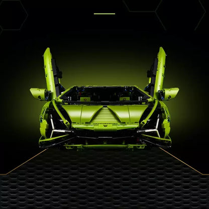 42115 MOC Lamborghini Sián FKP 37 Building Blocks Technic 3696pcs