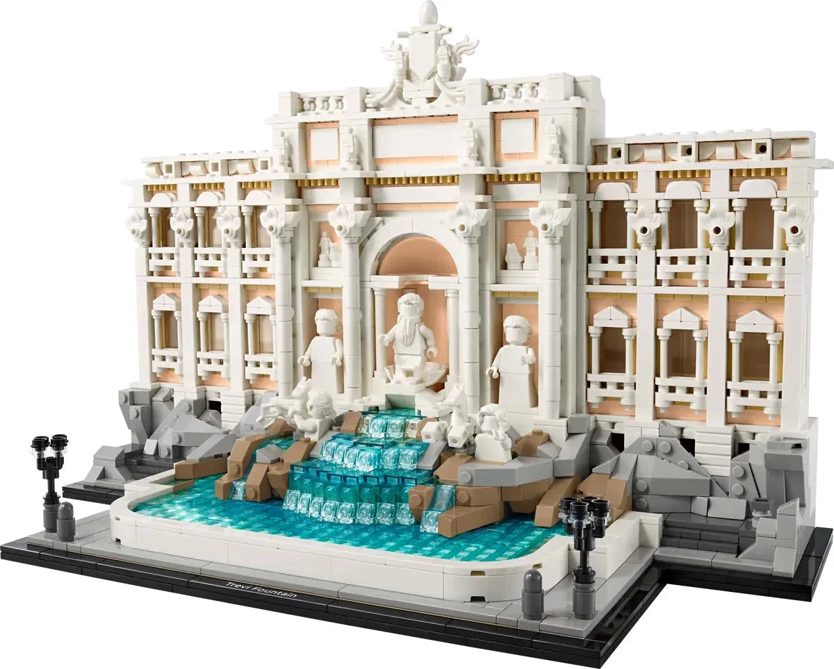 MOC 21062 Trevi Fountain Building Blocks Architecture 1880pcs