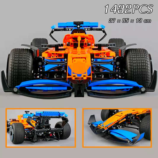 42141 MOC McLaren Formula 1 Race Car Building Blocks 1434pcs Technic