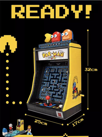 10323 MOC PAC-MAN Arcade Building Blocks Icons 2651pcs