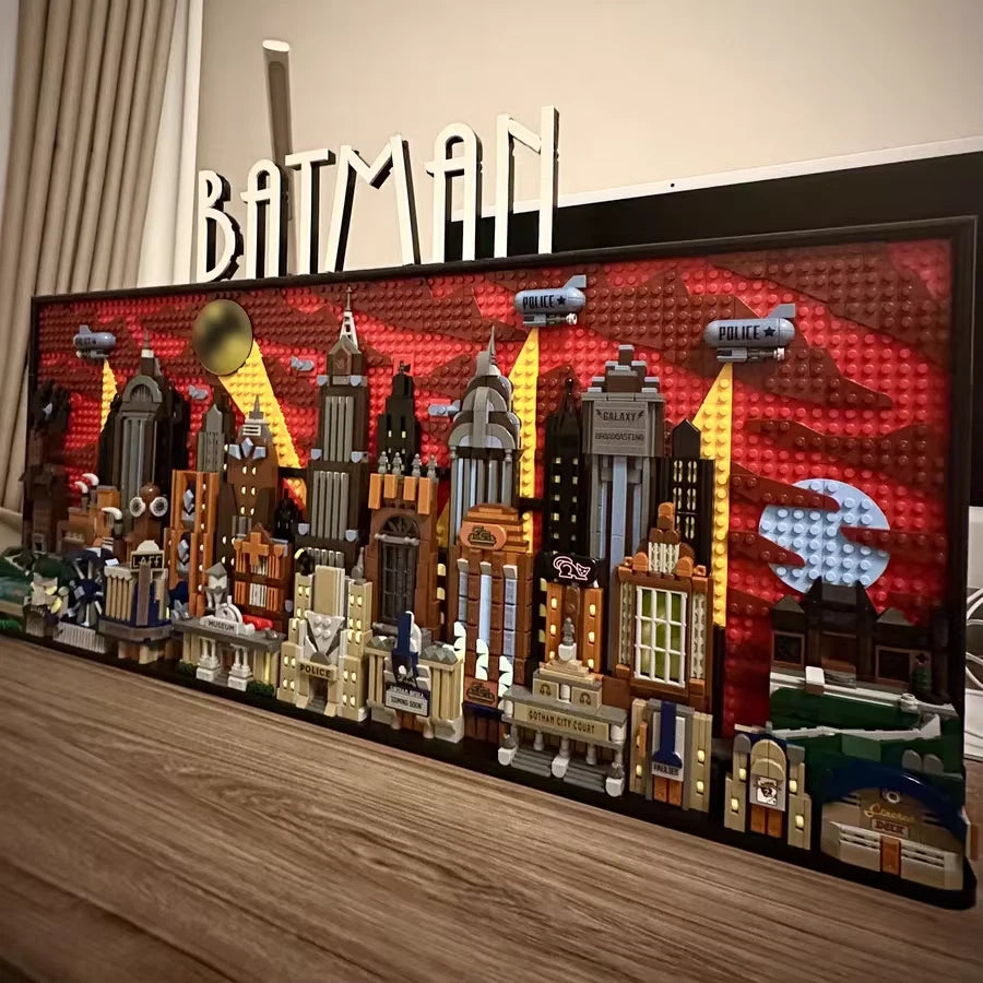 76271 MOC Batman: The Animated Series Gotham City Building Blocks Batman 4210pcs