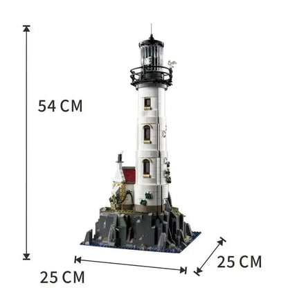 21335 MOC Motorised Lighthouse with 2 Mini Figures Building Blocks Ideas 2065pcs