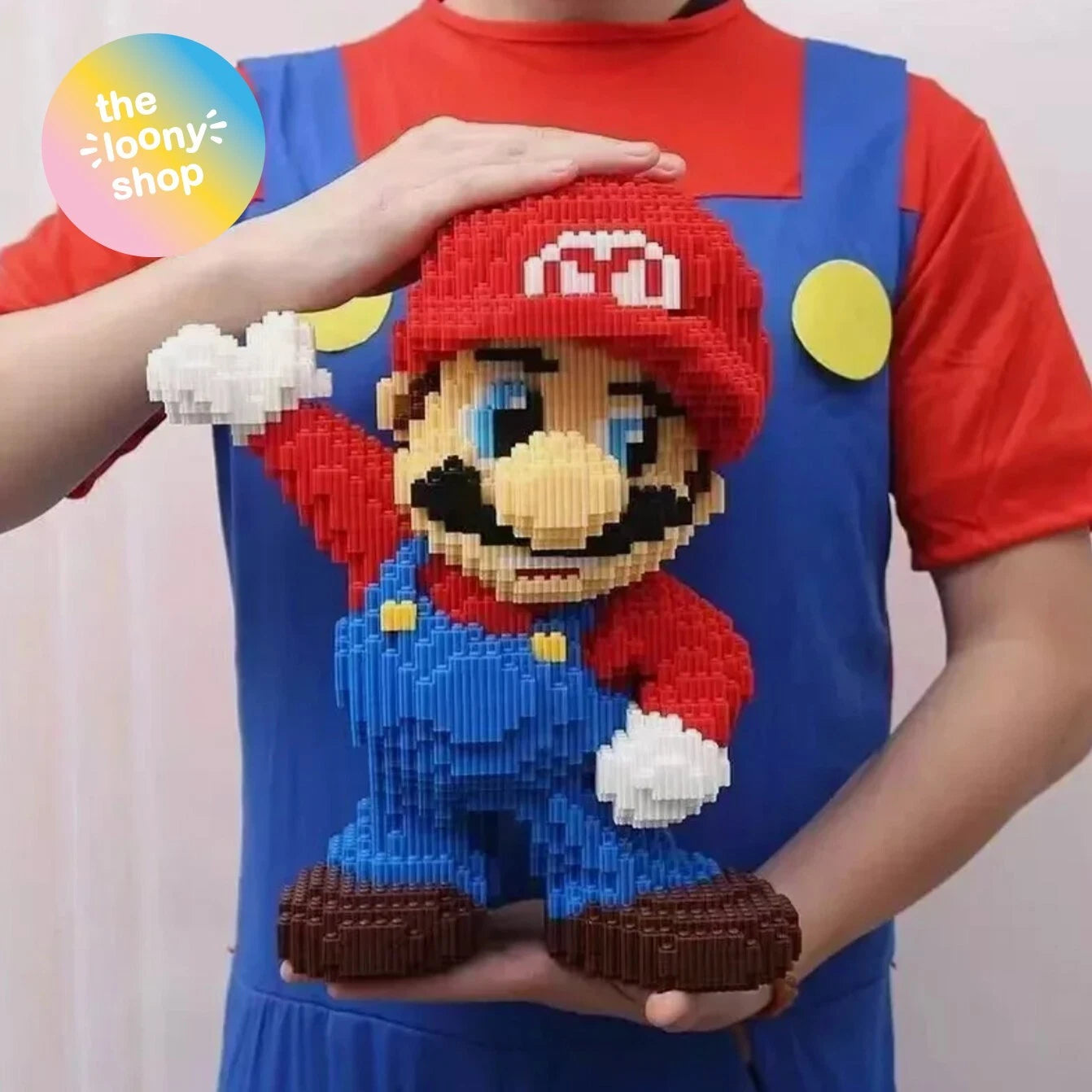 35cm Giant Super Mario Small Particle Building Blocks Adults Kids Puzzle Gift