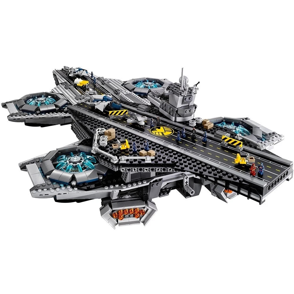 76042 The SHIELD Helicarrier Building Blocks with 5 Mini Figures Marvel 2996pcs