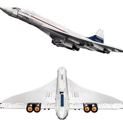 10318 MOC Concorde Building Blocks ICONS 2083pcs Supersonic Plane