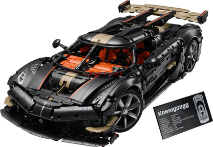 42232 MOC Koenigsegg Sadair's Spear Megacar Building Blocks Technic 4104pcs